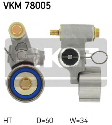 VKM 78005 SKF Ролик модуля натягувача ременя1